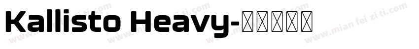 Kallisto Heavy字体转换